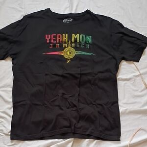 Black Jamaica Graphic Tee